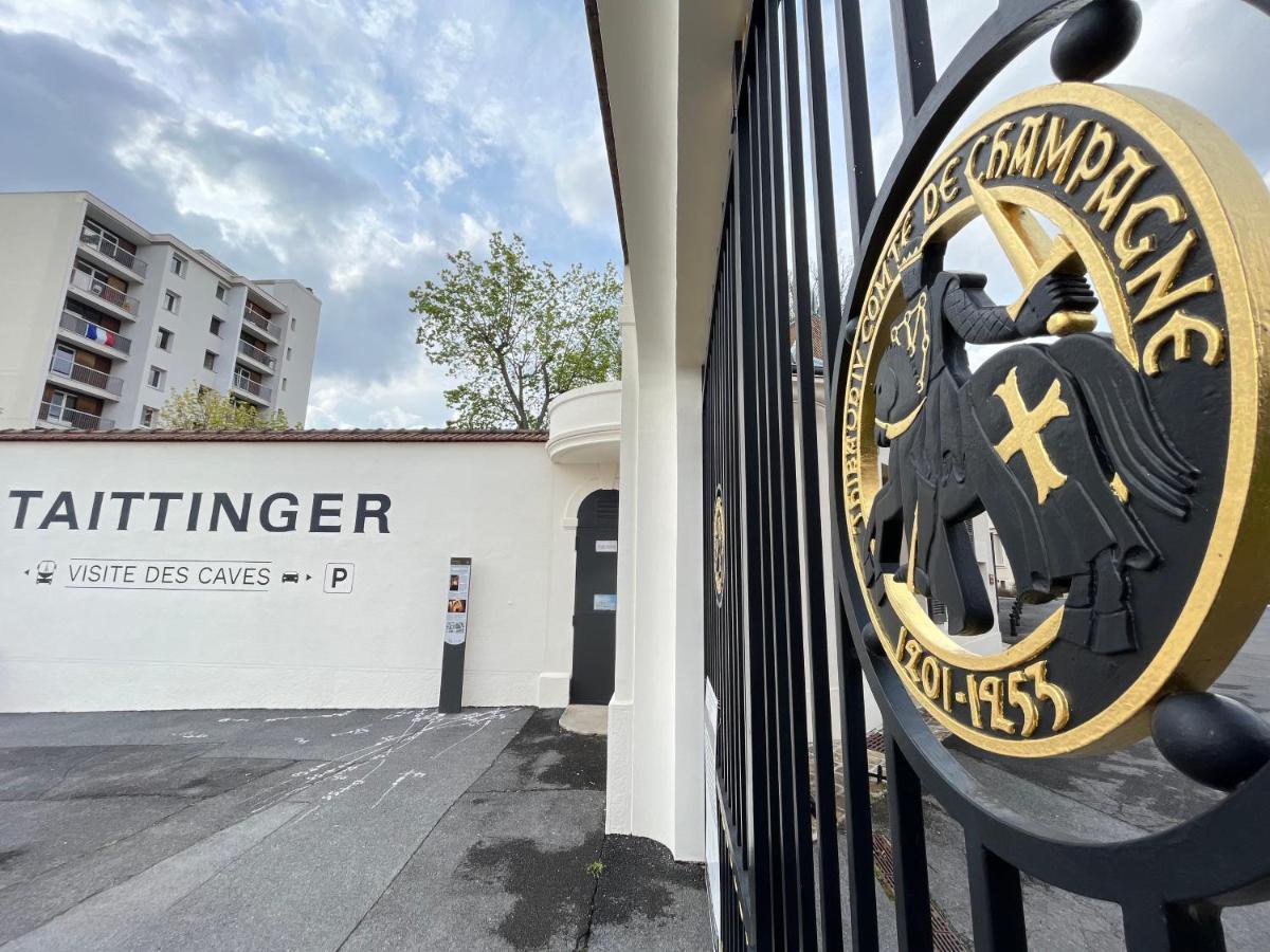 Ferienwohnung Les Rives Remoises Reims Exterior foto